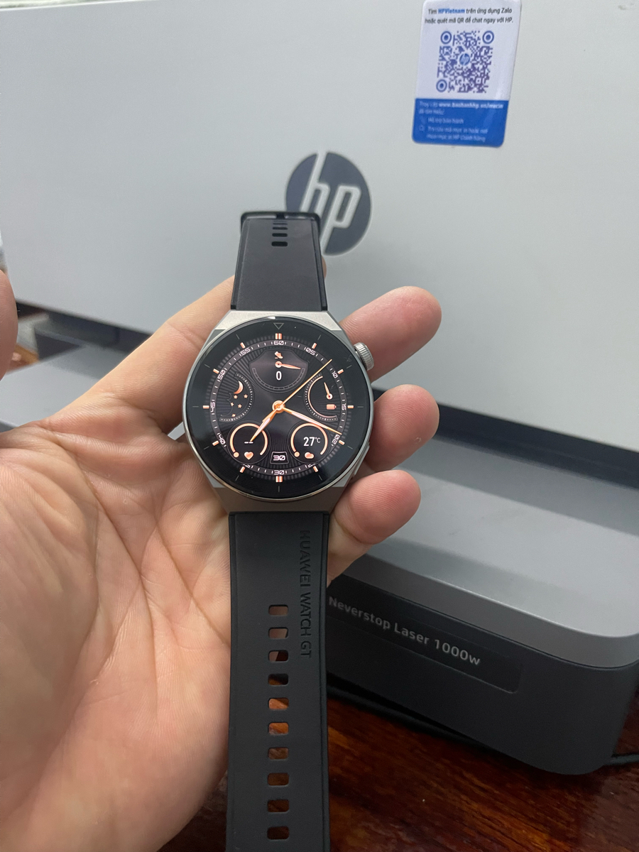 HELP ME! Tình hình là mình mới mua cái Huawei Watch GT3 pro khi kết nối với Iphone 12 Promax của mì