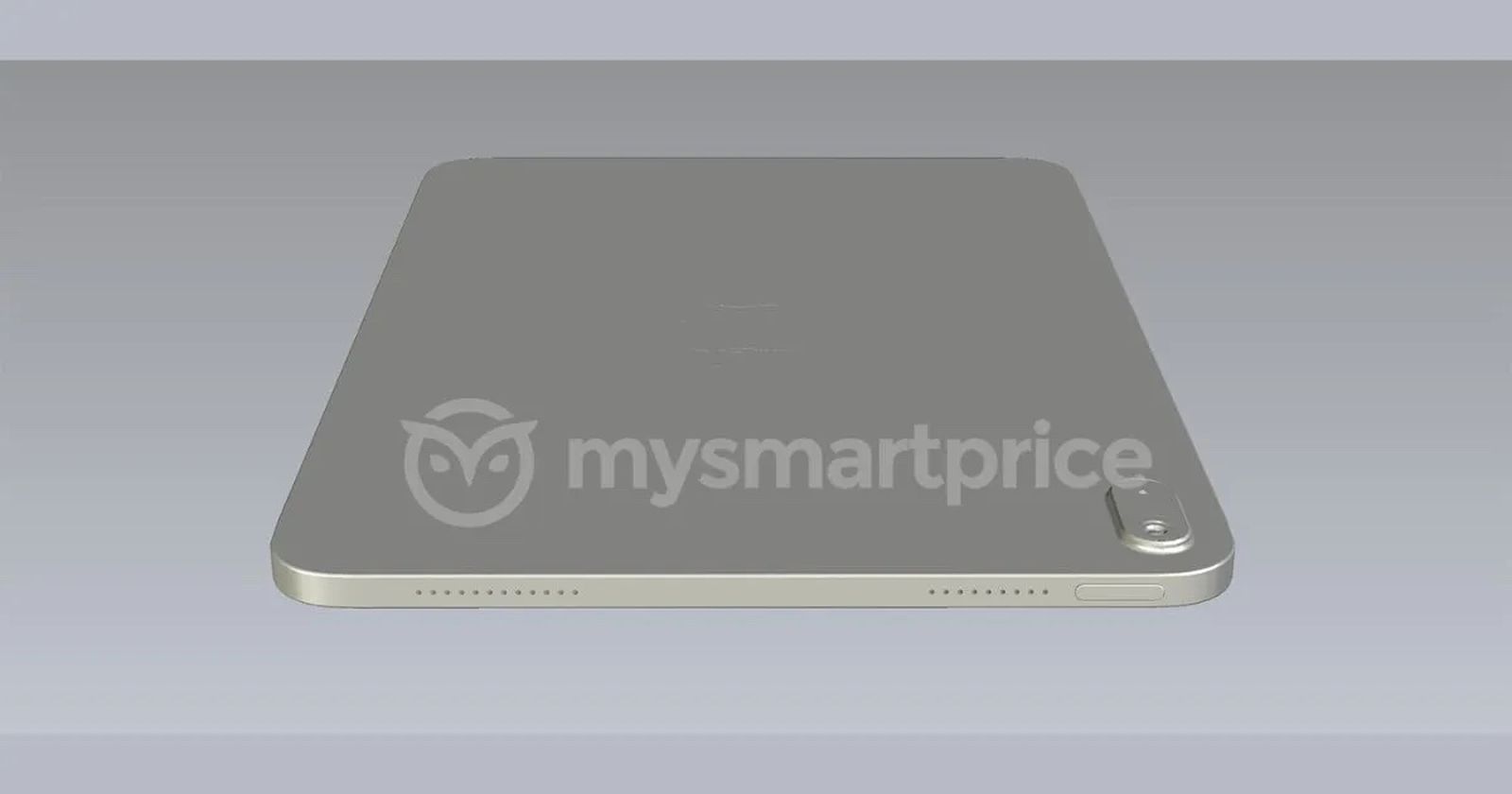 Hình ảnh render được cho là của iPad thế hệ 10: thiết kế phẳng nhưng vẫn có nút Home Touch ID