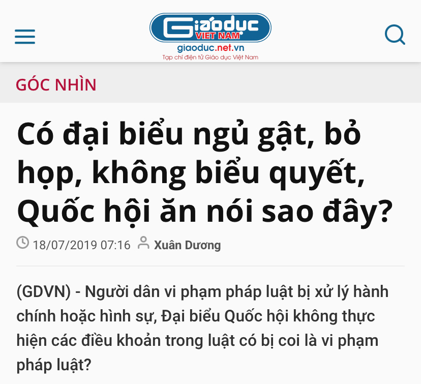 Vì không gọi dậy nên luật cứ rối nùi, cái sau phá cái trước đấy.