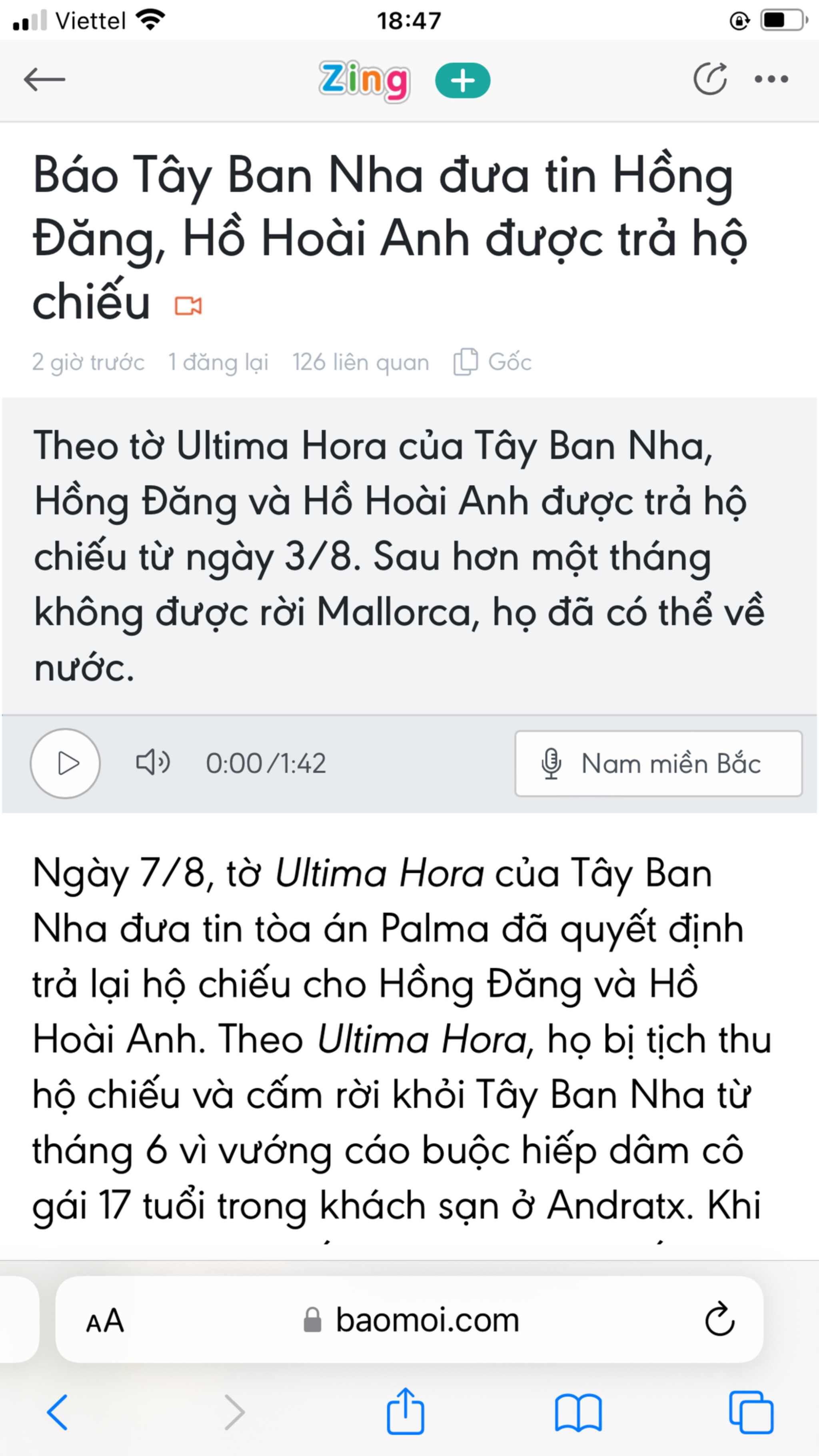 Chào mừng hai anh về Việt Nam thân yêu!