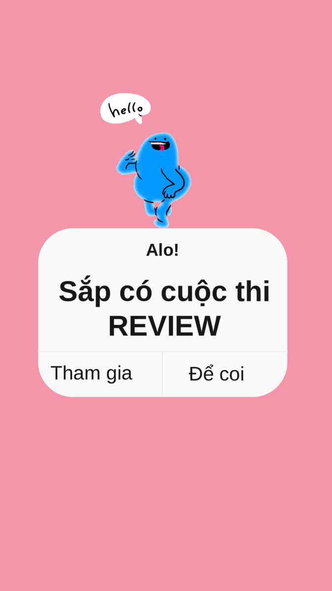 Hello ajinomoto anh em, mình sắp lên bài thi review đó!