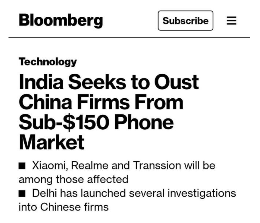 Ấn Độ: sau khi bị điều tra, xử phạt Vivo, Oppo, Realme, Xiaomi thì tiếp theo sẽ hạn chế số lượng...