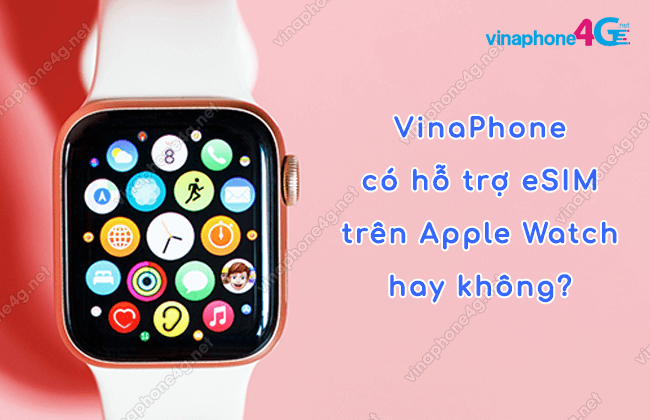 Giải đáp: VinaPhone có hỗ trợ eSIM trên Apple Watch không?