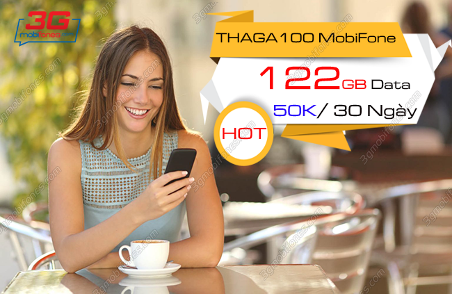 Đăng ký gói THAGA100 MobiFone nhận 122GB xài cả tháng chỉ 50K. Soạn ngay ON THAGA100 gửi 9084 để...