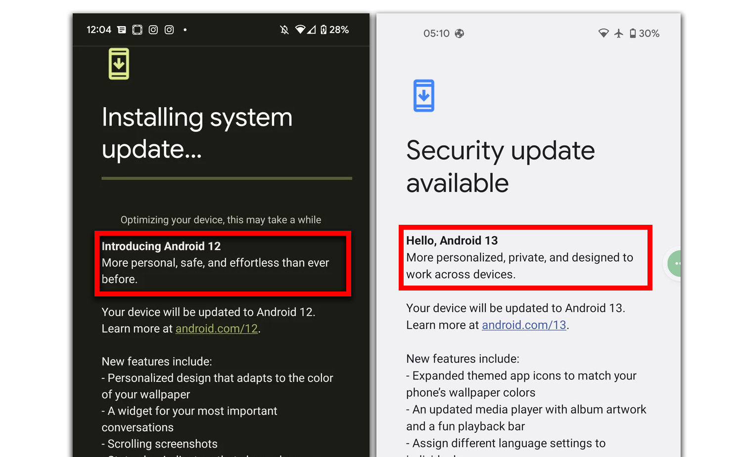 Google giải thích việc “push nhầm Android 12 thay vì 13”: đây không phải lỗi