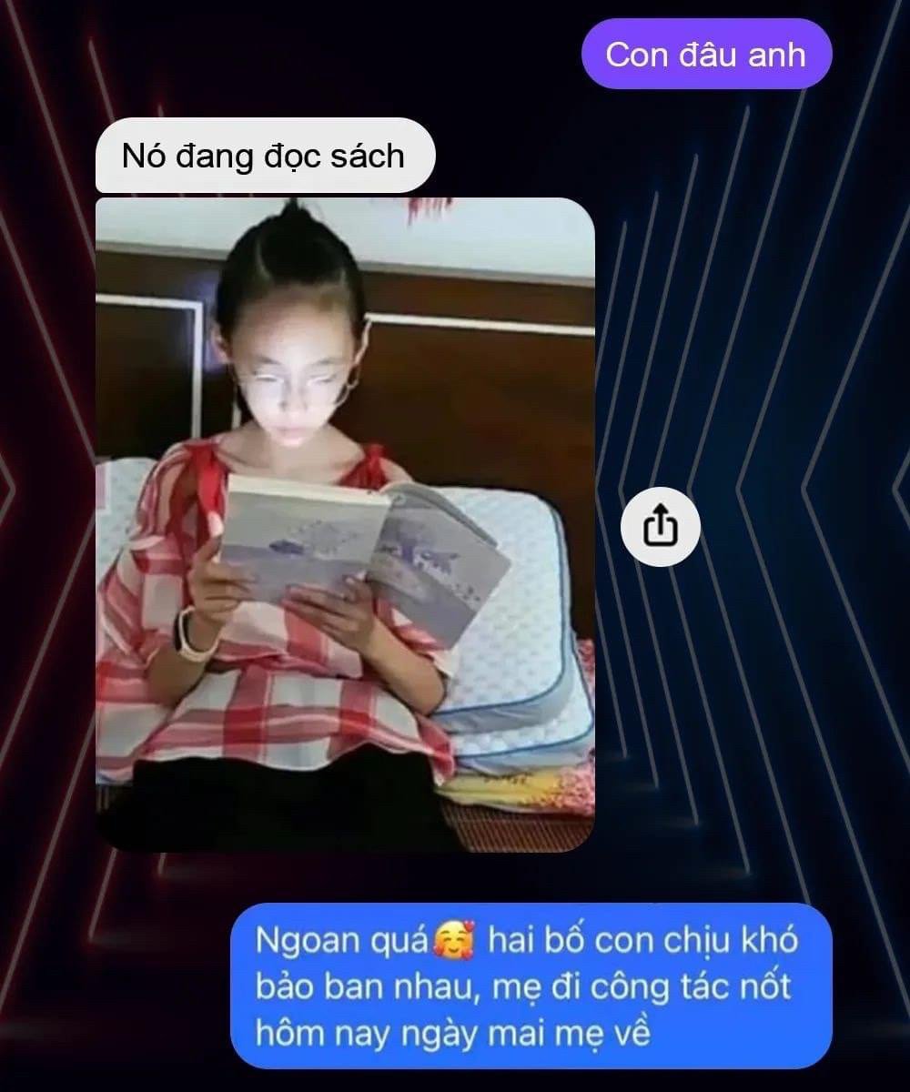 Cha con nhà mài hay lắm