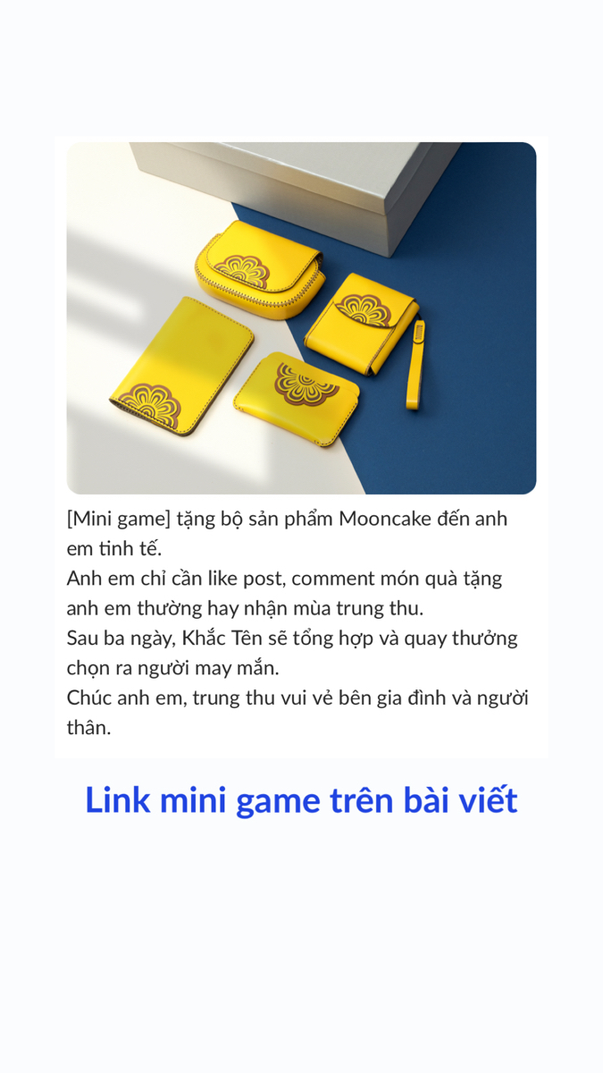 Mời anh em tham gia mini game này cho vui nhé