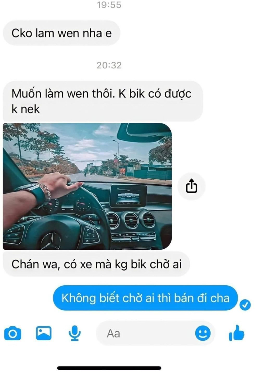 Tưởng có Merc mà ngon àh