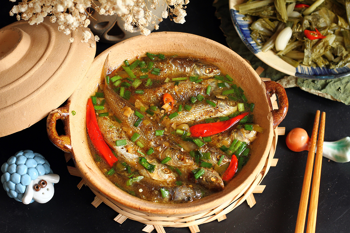 Cá linh kho lạt, anh em miền Tây cha