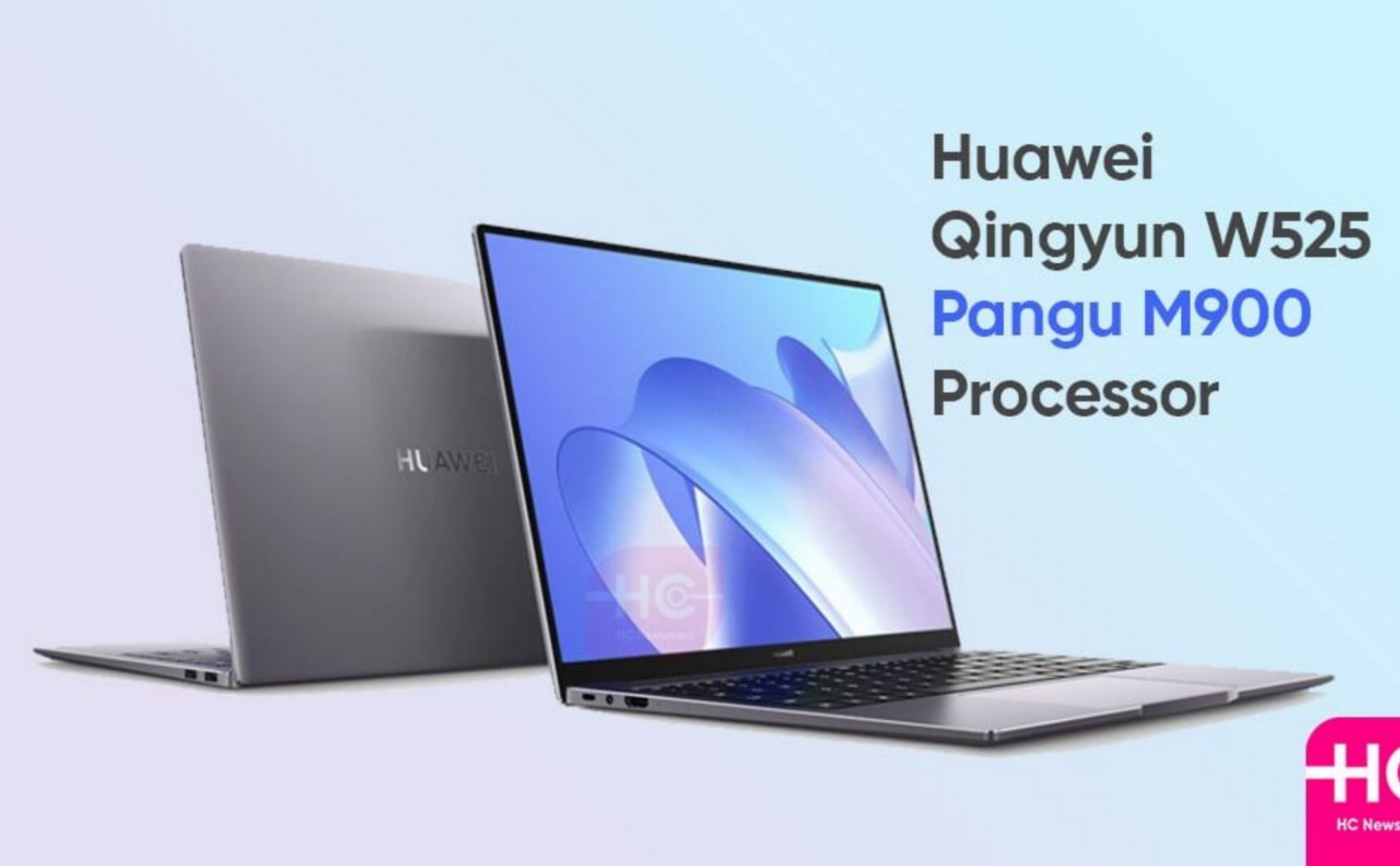 Huawei ra mắt laptop Khánh Vân W525 dùng chip Bàn Cổ M900 tự làm, chạy Đồng Tâm OS