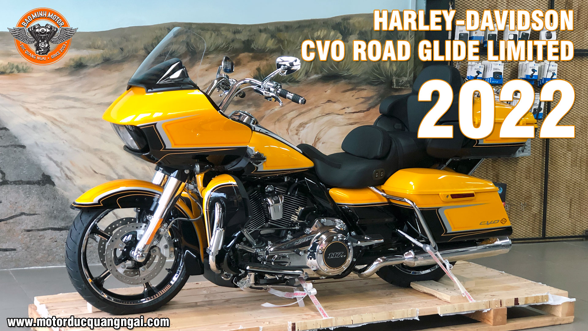 Harley-Davidson CVO Road Glide Limited 2022 đầu tiên tại về Việt Nam