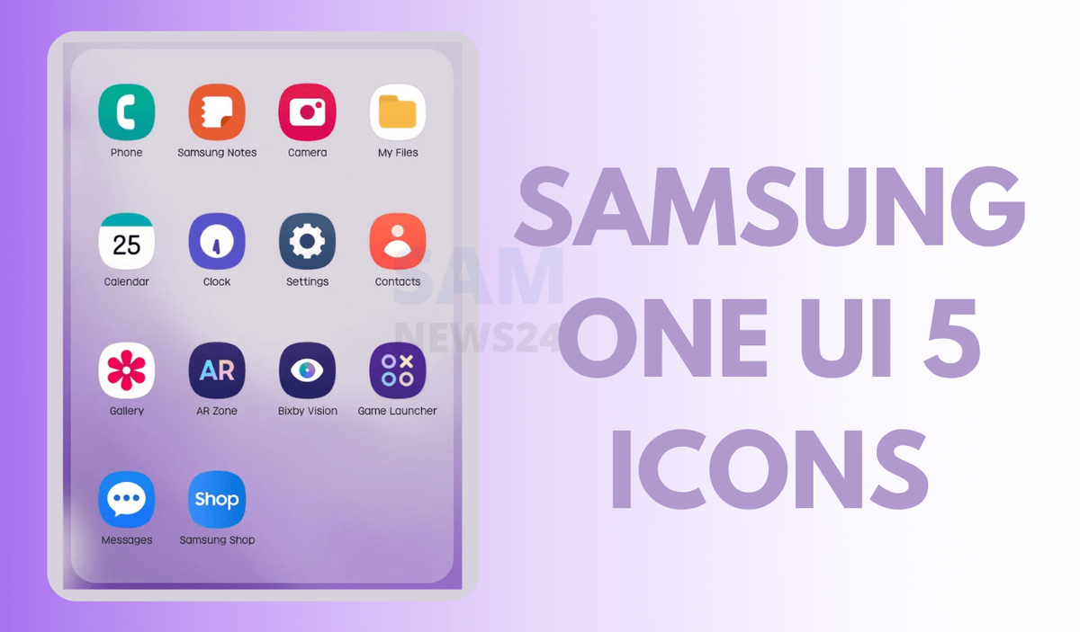 Anh em samsung chuẩn bị có bộ icon mới