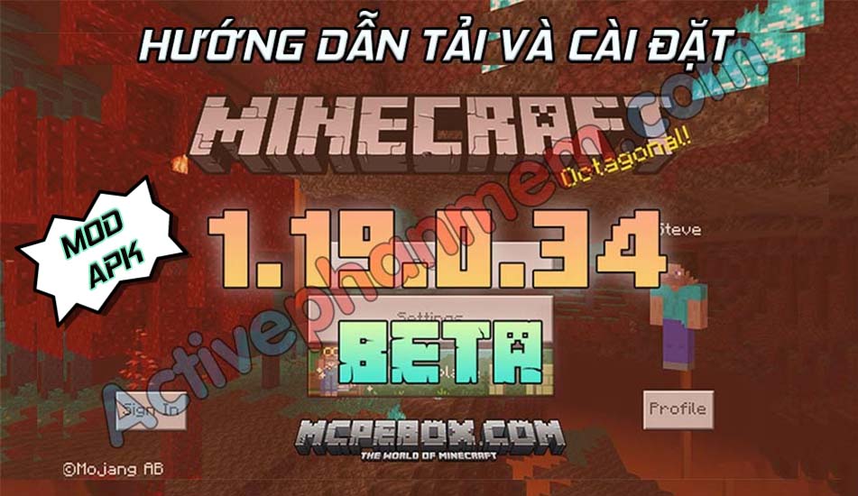 Tải Minecraft 1.19 Mod APK Beta – Full Mod Menu Mới Nhất