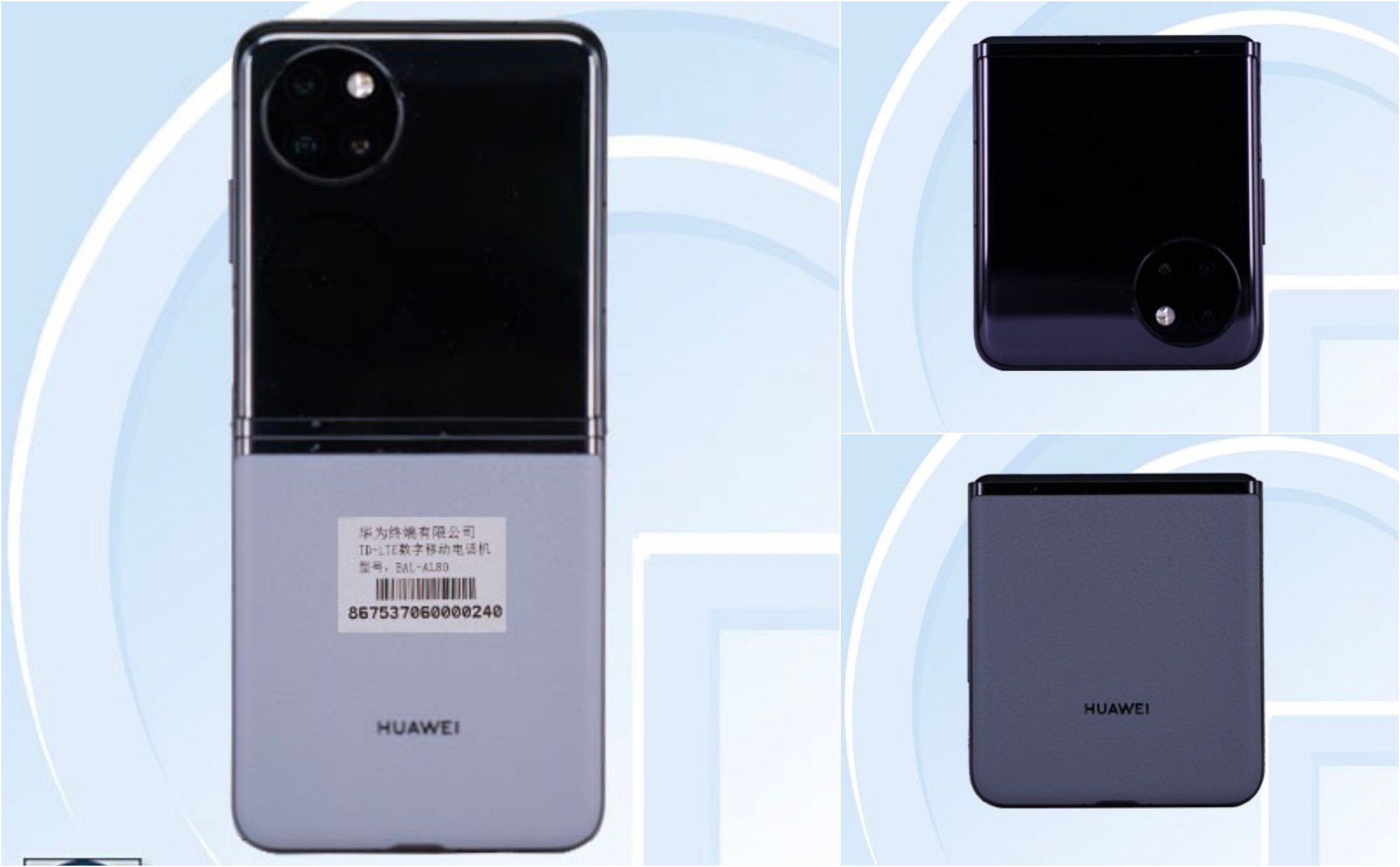 Đây là P50 Pocket, mẫu smartphone gập mới của HUAWEI?
