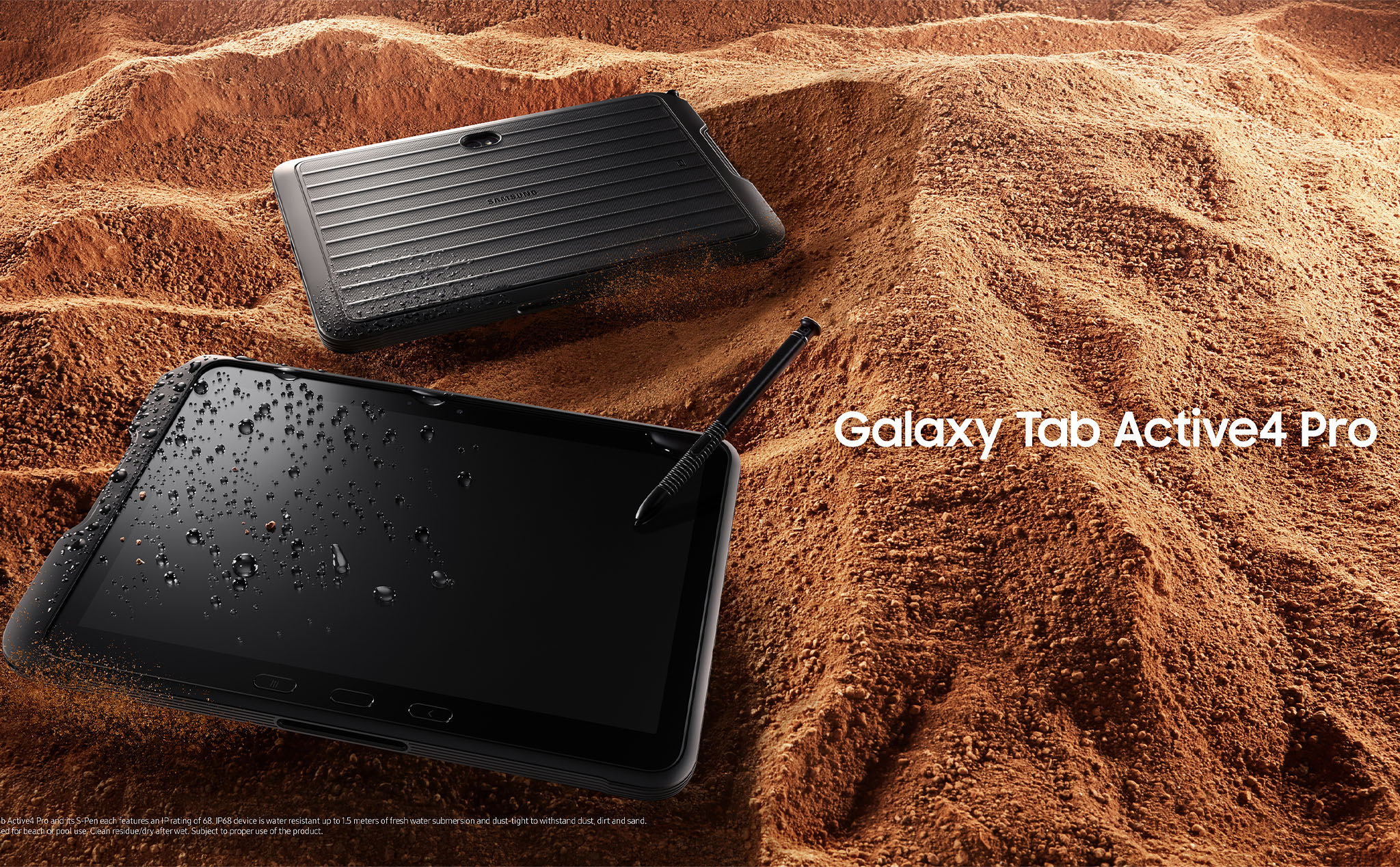 Galaxy Tab Active4 Pro chính thức: Đạt chuẩn IP68 | MIL-STD-810H, pin 7.600mAh có thể thay được