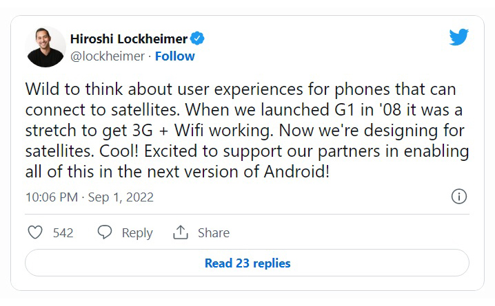 Android 14 sẽ hỗ trợ khả năng kết nối vệ tinh