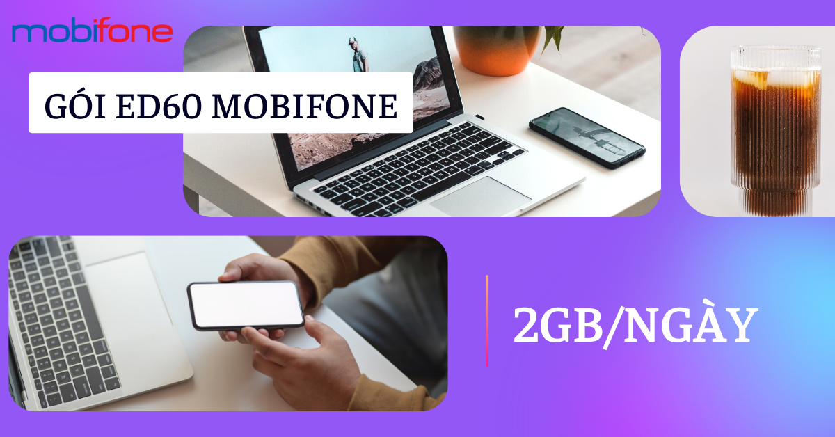 Cách Đăng Ký Gói ED60 Mạng MobiFone