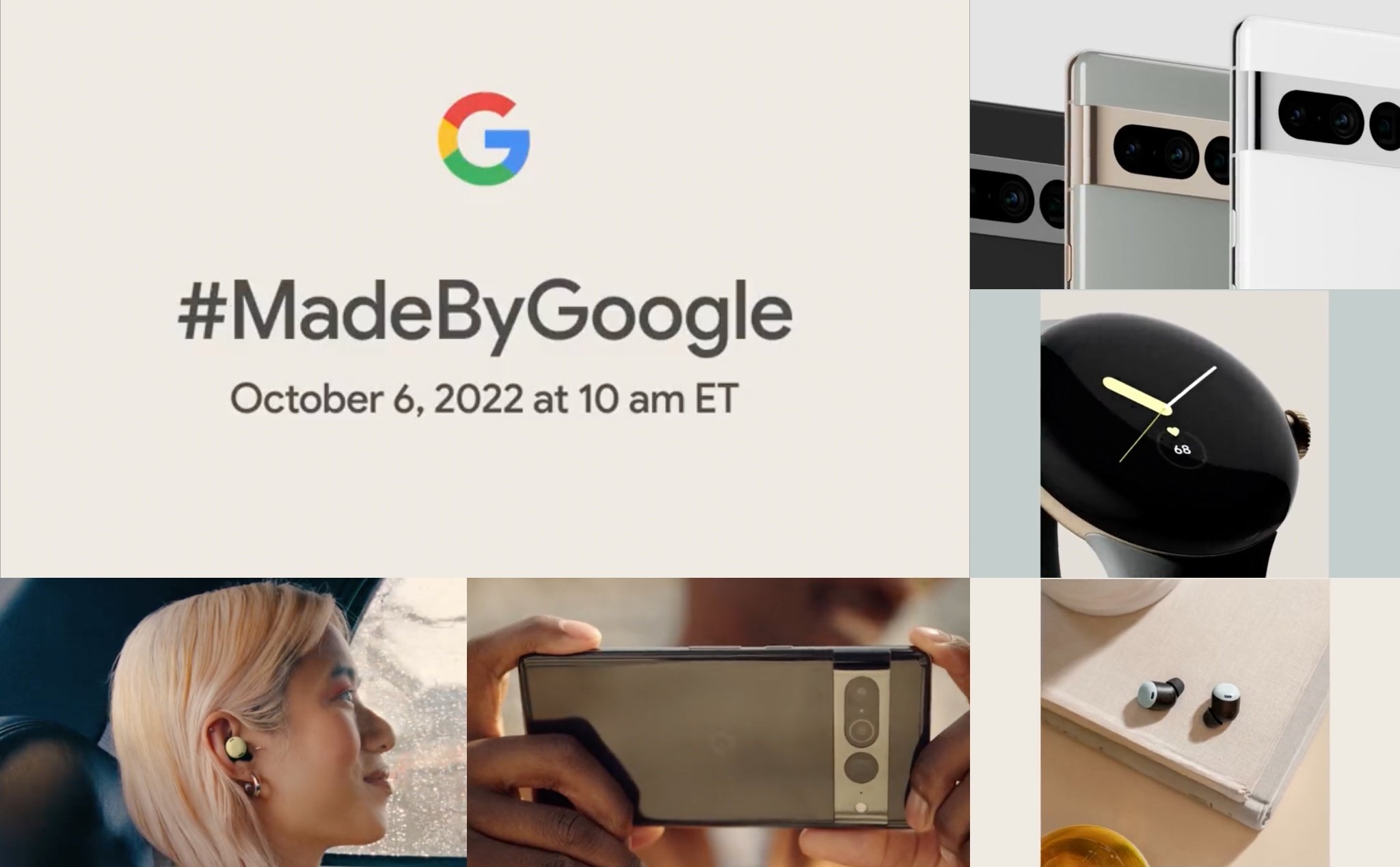 Google xác nhận series Pixel 7 và Pixel Watch sẽ ra mắt vào ngày 06/10/2022