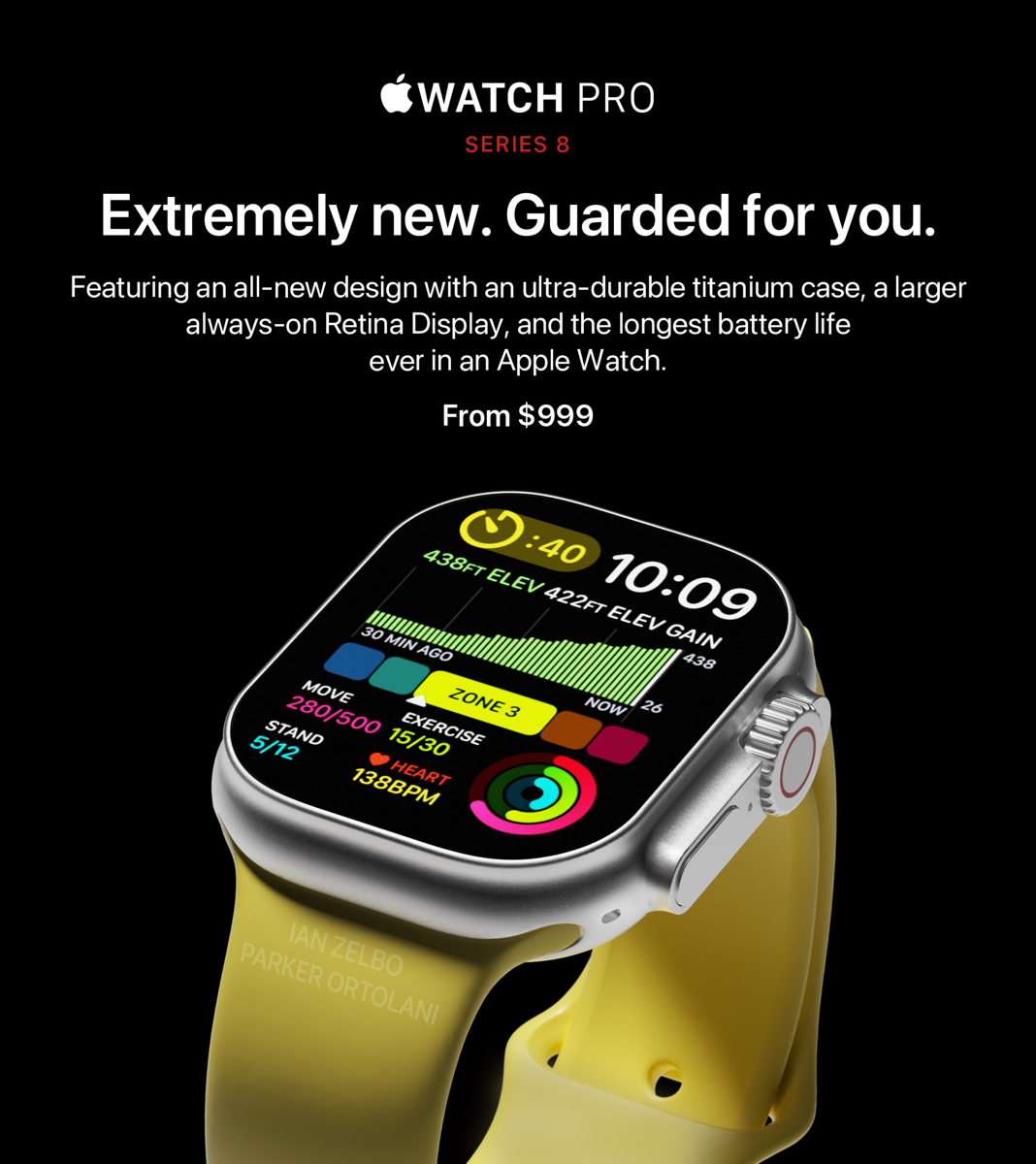 Apple Watch Pro nè anh em