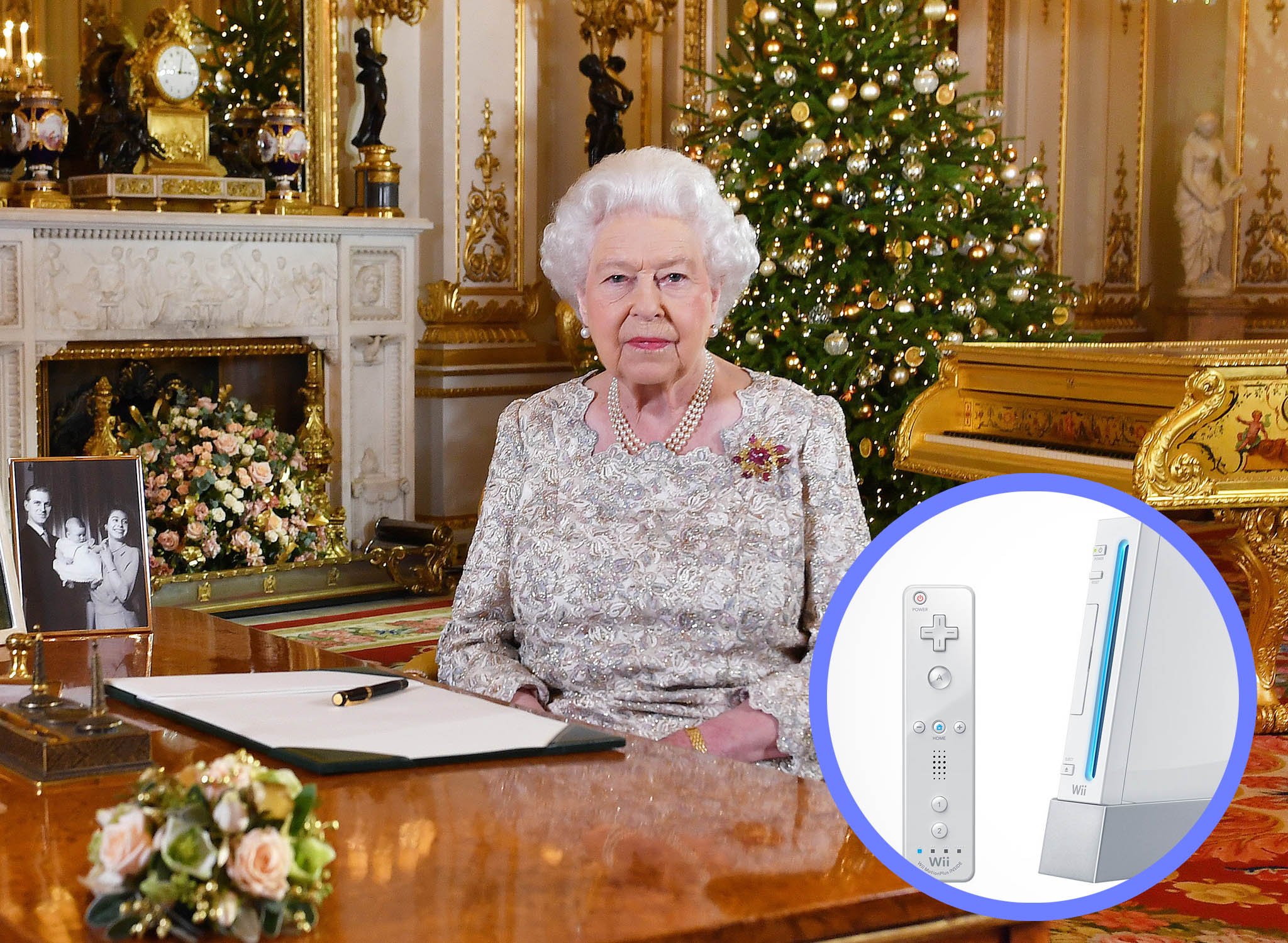 Nữ hoàng Elizabeth II, một fan chân chính của chiếc máy Nintendo Wii