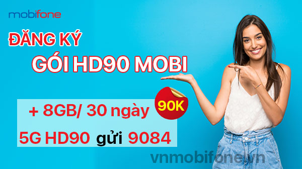 Cách Đăng Ký Gói HD90 Mạng MobiFone