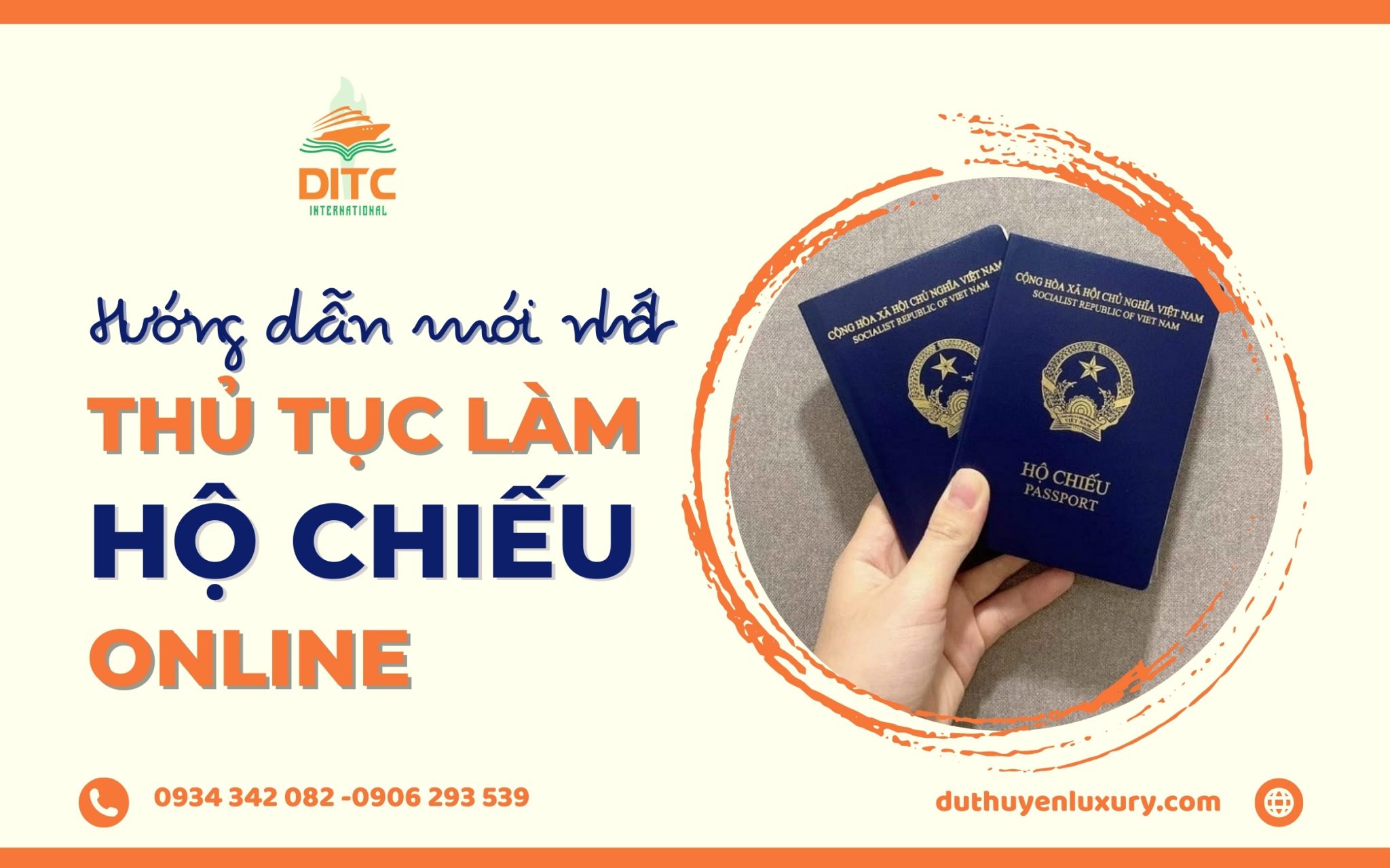 Hướng dẫn làm hộ chiếu online mới nhất