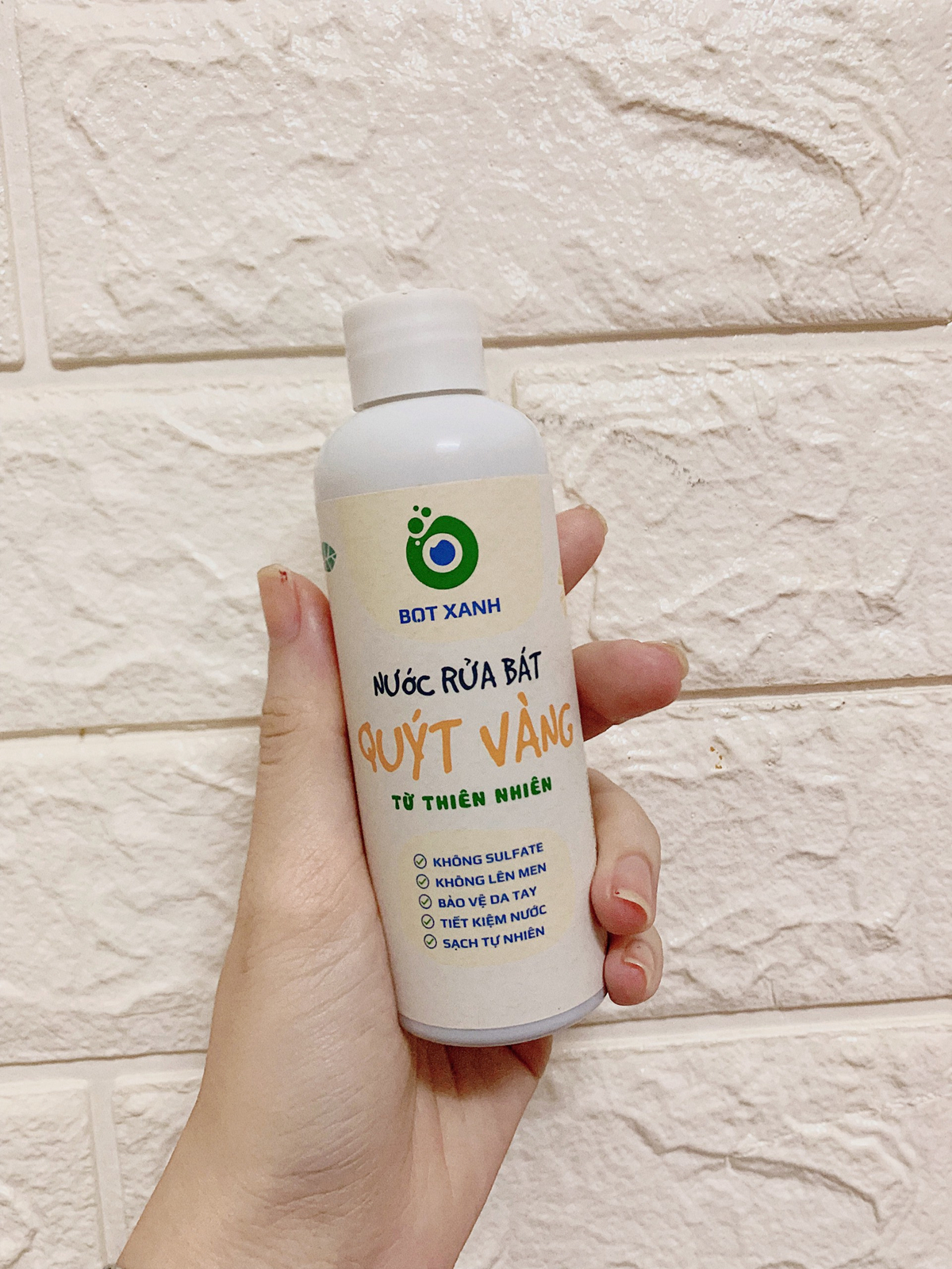 Review NƯỚC RỬA BÁT QUÝT VÀNG 100% THIÊN NHIÊN