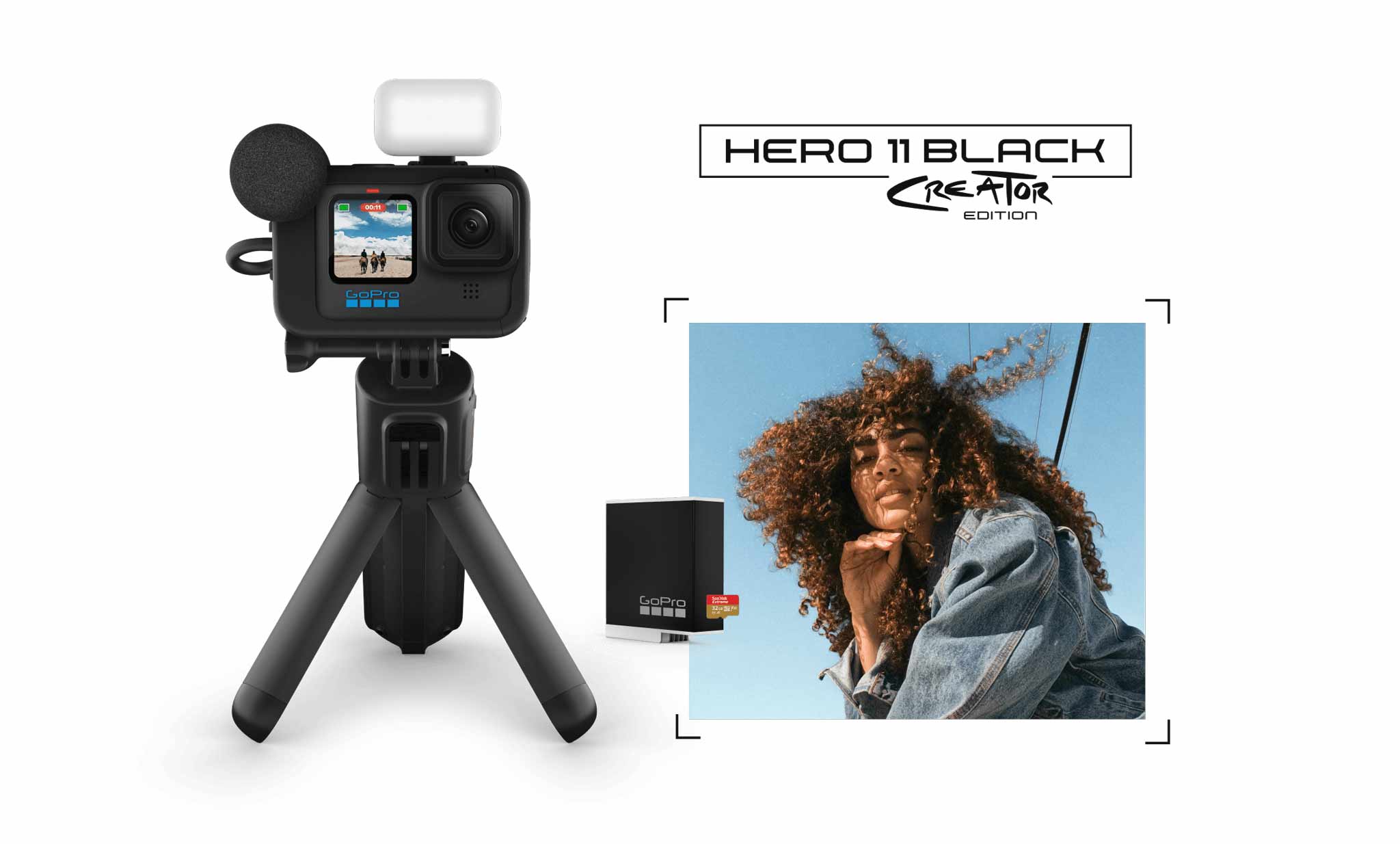 GoPro HERO 11 Black và HERO 11 Black Mini: 10bit màu, cảm biến tỉ lệ 8:7, HyperView...