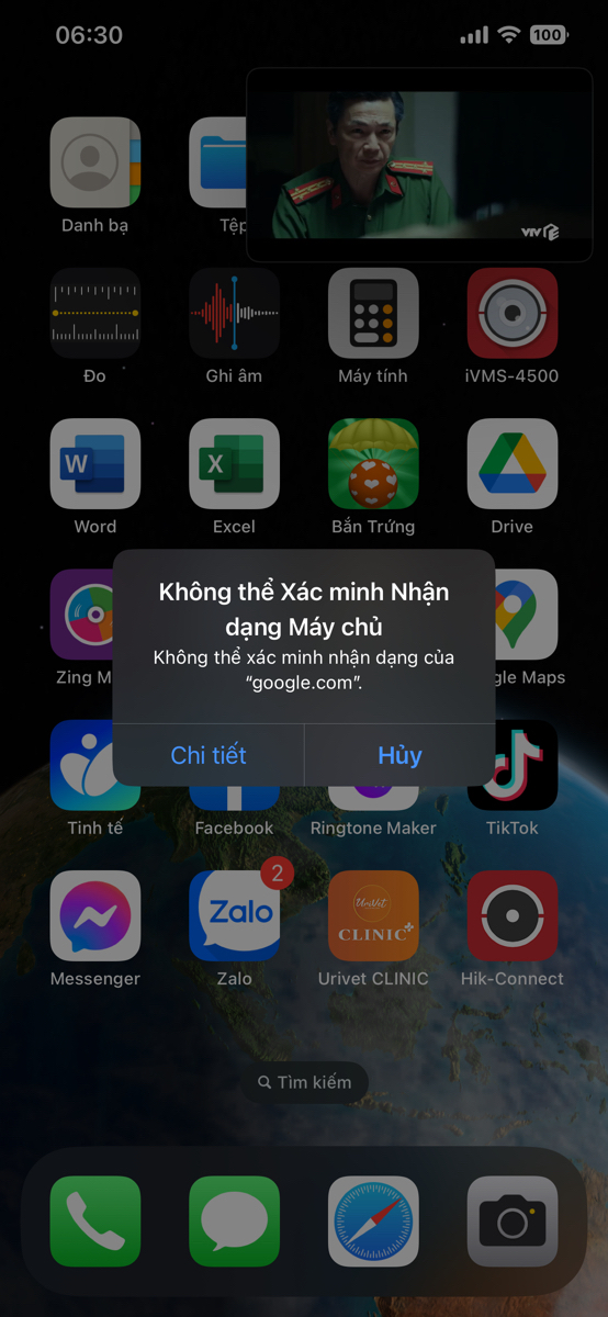 IOS 16 cứ báo lỗi thế này là sao nhỉ? Anh em có ai bị như vậy không? Tư vấn cho mình cách xử lý với