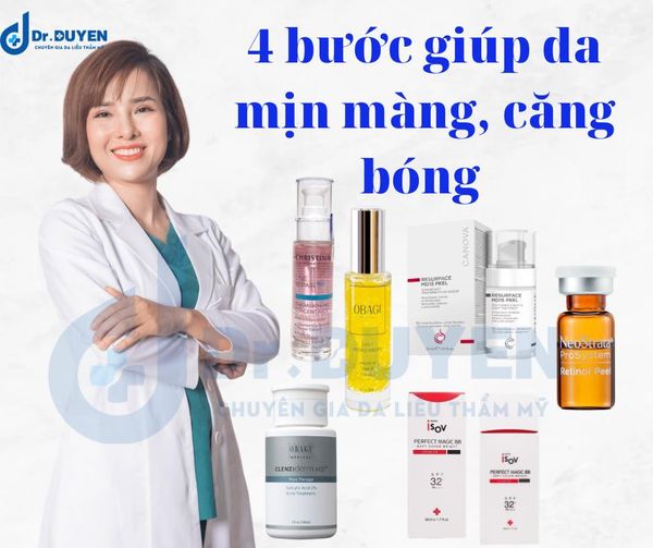 ĐỂ LÀN DA MỊN MÀNG CĂNG BÓNG HÃY XEM NGAY!