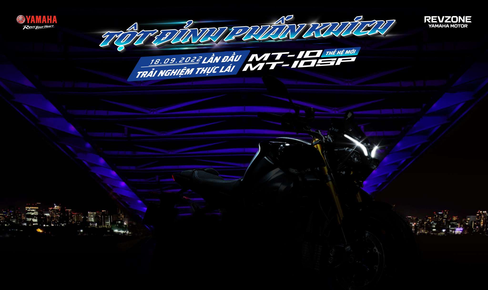 Hôm nay, Yamaha sẽ giới thiệu MT-10 phiên bản hoàn toàn mới tại Việt Nam