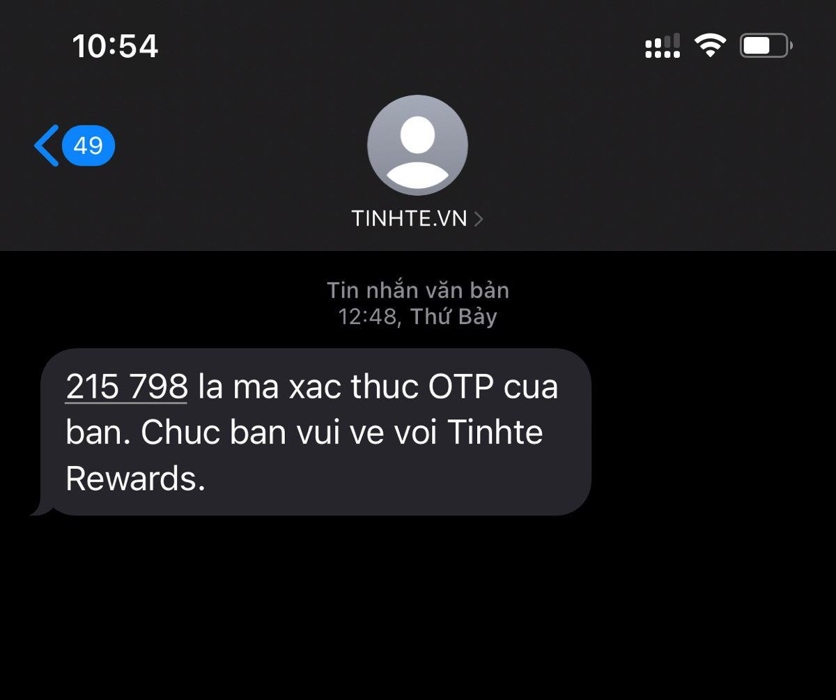 Chưa thấy gọi xác nhận đổi quà nhỉ?