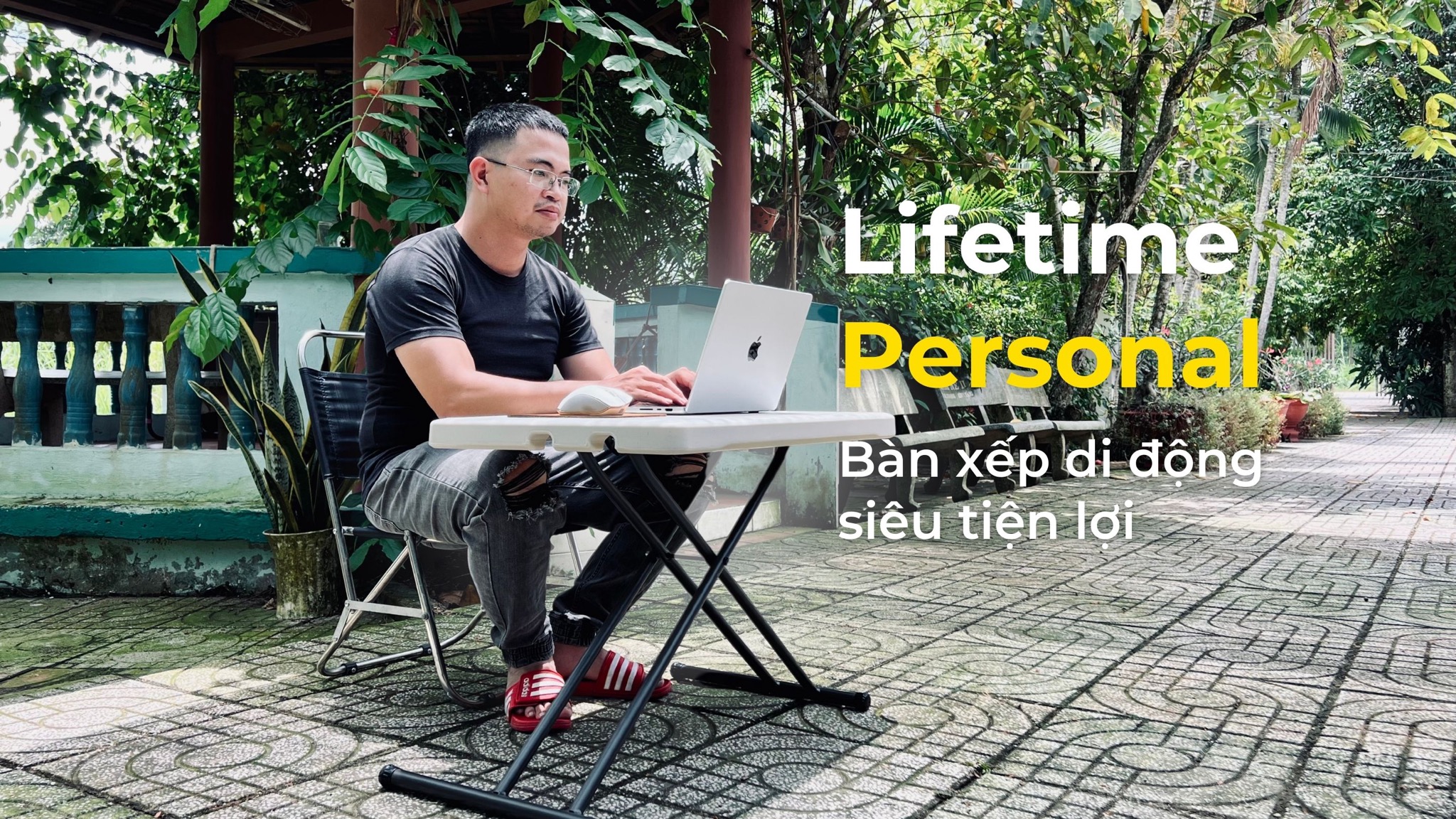 Bàn làm việc cá nhân di động | Review Lifetime Personal