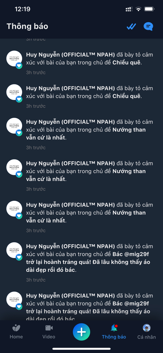 Cảm ơn bác @Huy Nguyễn đã ghé thăm