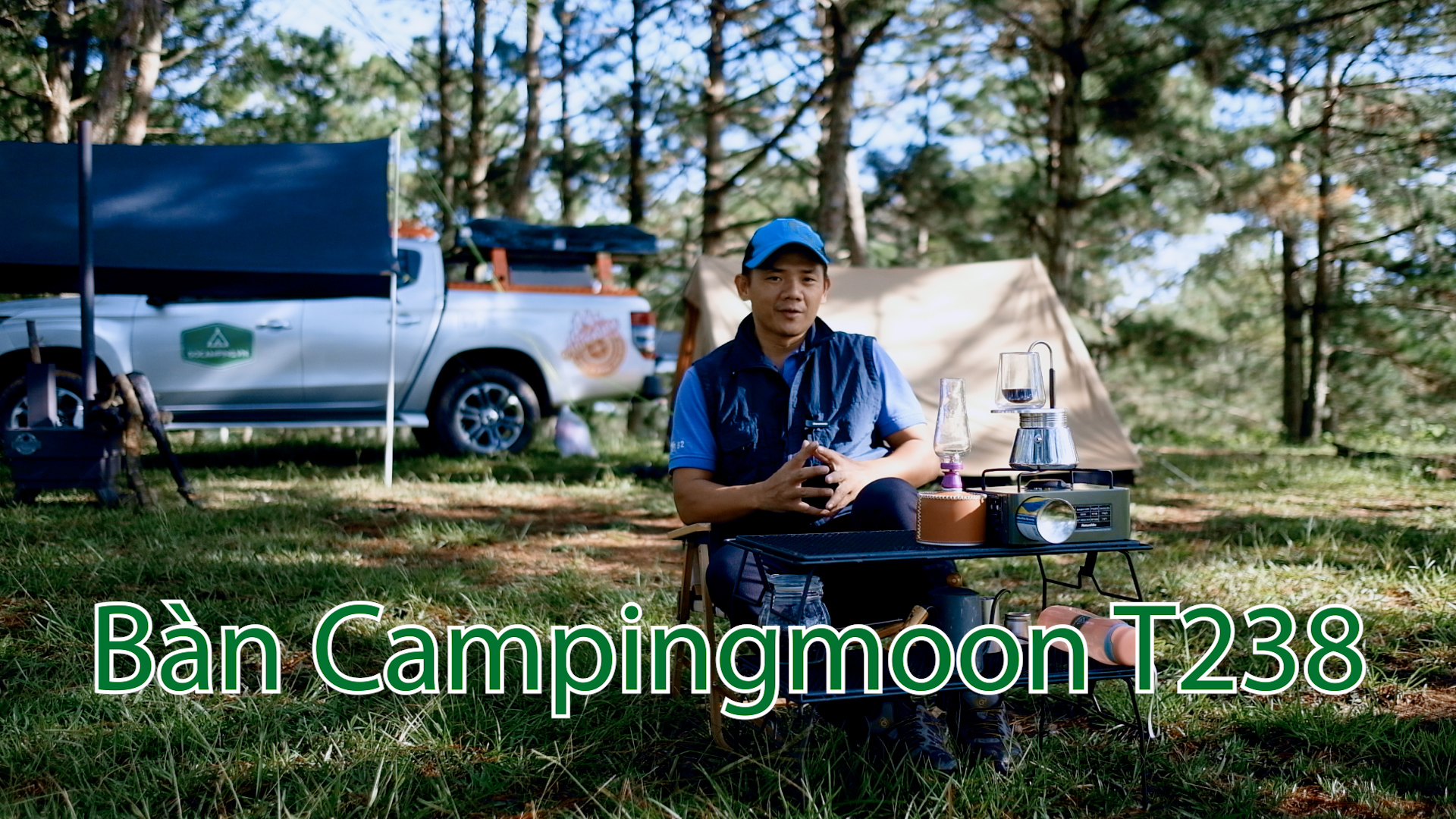 Đánh giá bàn cắm trại Campingmoon T238