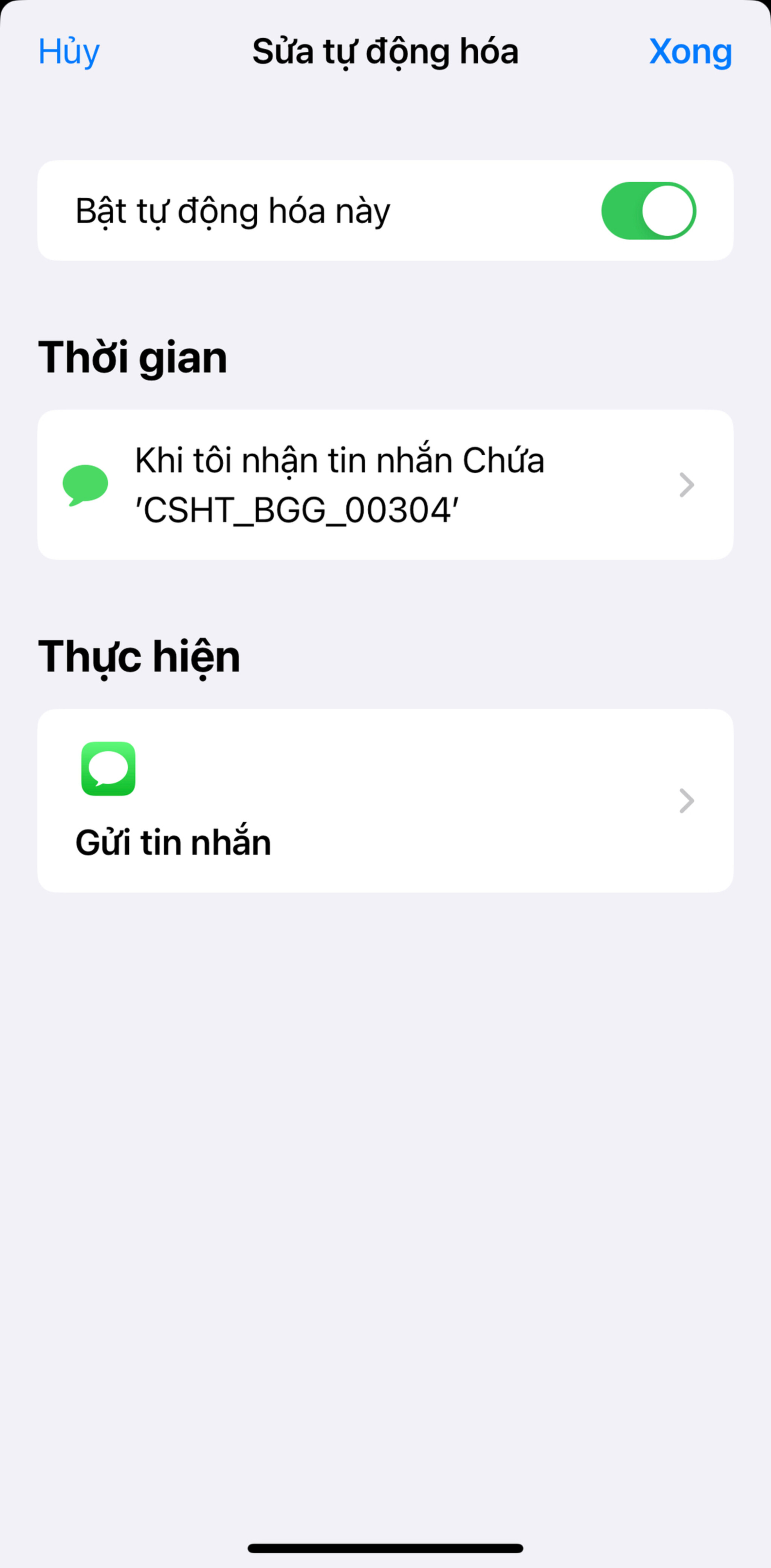 Cao thủ nào chỉ giáo giúp xem mục tự động hoá này để thế nào để chạy tự động hoàn toàn, mỗi khi...