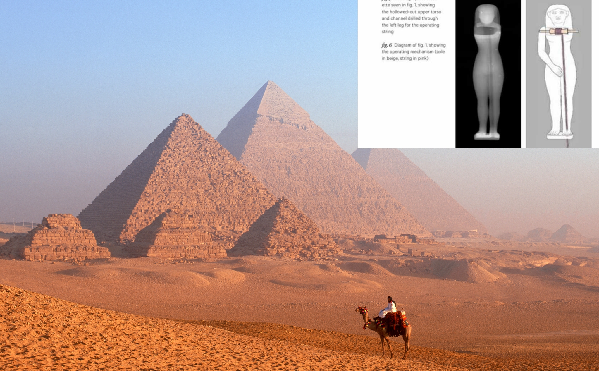 4000 năm trước, người Ai Cập đã biết chế tạo robot mô phỏng lại hoạt động con người