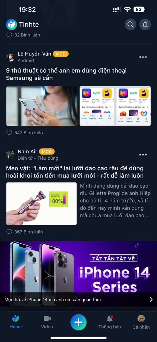 Mọi ngươi ơi.  Làm sao để app tinh tế chỉ hiện thị những bài mới vậy ạ ? Mình chỉnh hiện thị bài vi