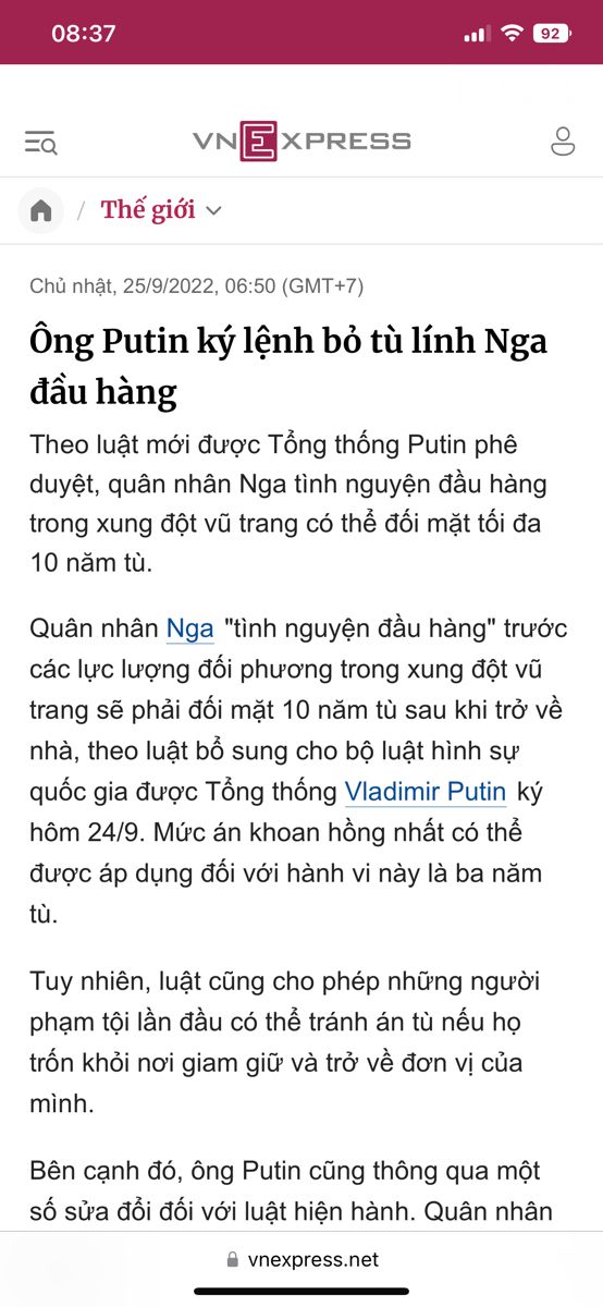 Quân đội hùng mạnh mà sao lại ra nông nỗi này.