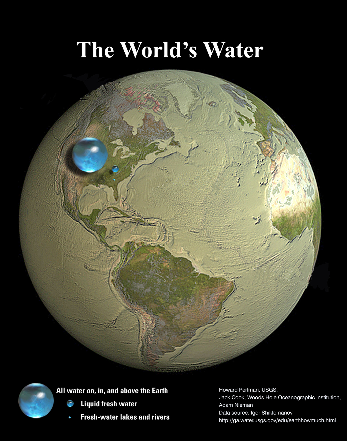 Bao nhiêu phần của Trái Đất là nước? Thật sự là vô cùng ít. Mặc dù các đại dương bao phủ khoảng...