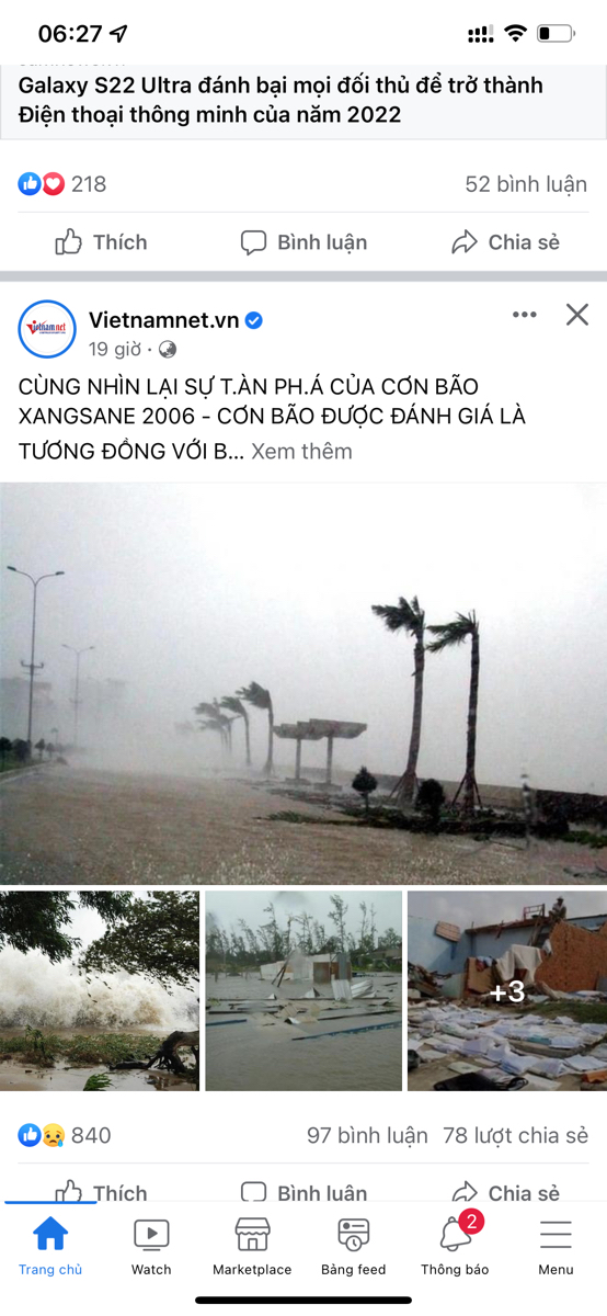 Bão thì lập kế hoạch mà phòng để tránh thiệt hại nhất có thể. Đưa mấy cái tin xàm hù doạ người dân