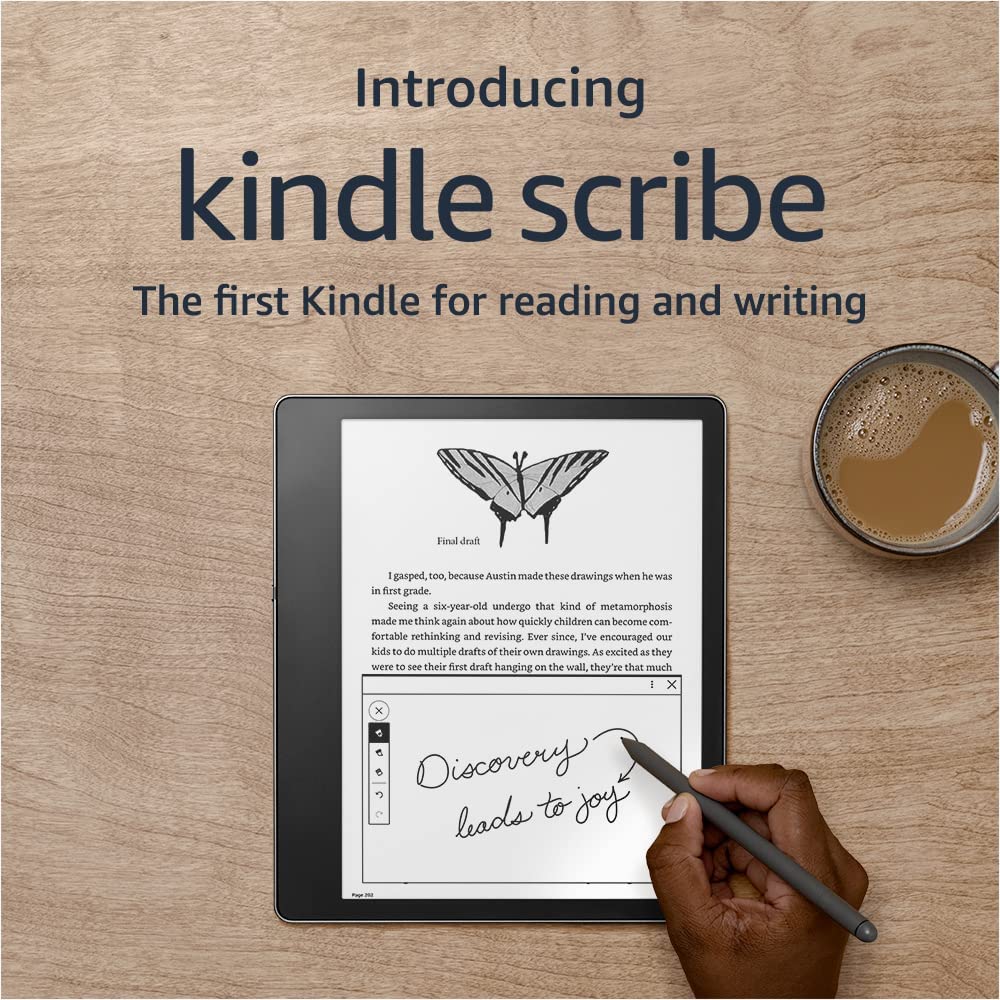 Amazon ra mắt Kindle Scribe, máy đọc sách & ghi chú màn hình 10.2", 300 ppi