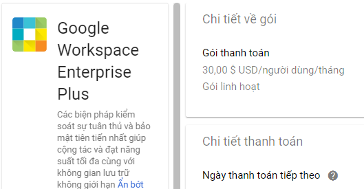 Tìm người mua chung gói Google Drive Unlimited (không giới hạn), thông qua cơ chế share drive.