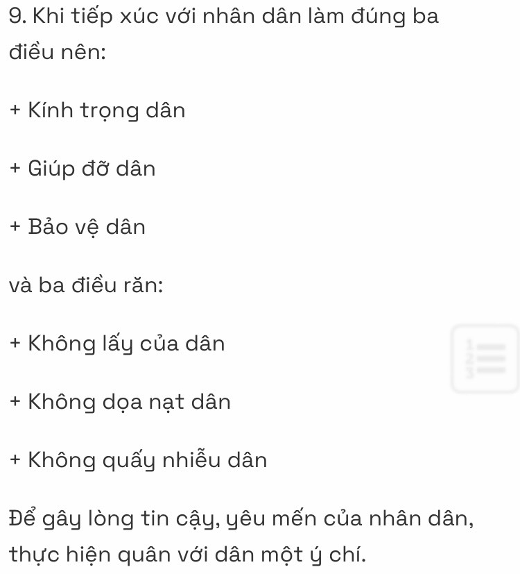 10 lời thề danh dự của quân nhân Quân đội nhân dân Việt Nam