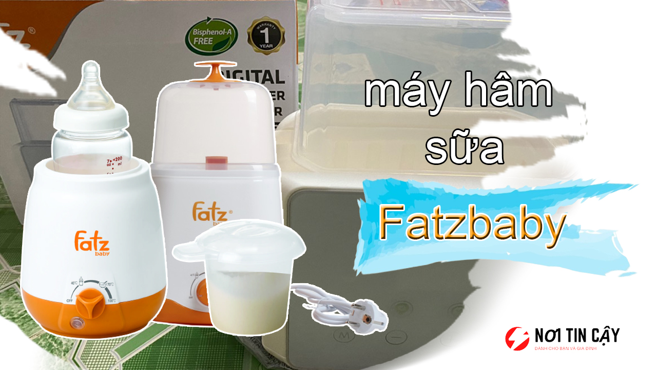 3 nốt nhạc review máy hâm sữa Fatzbaby xem có tiện lợi, an toàn không?