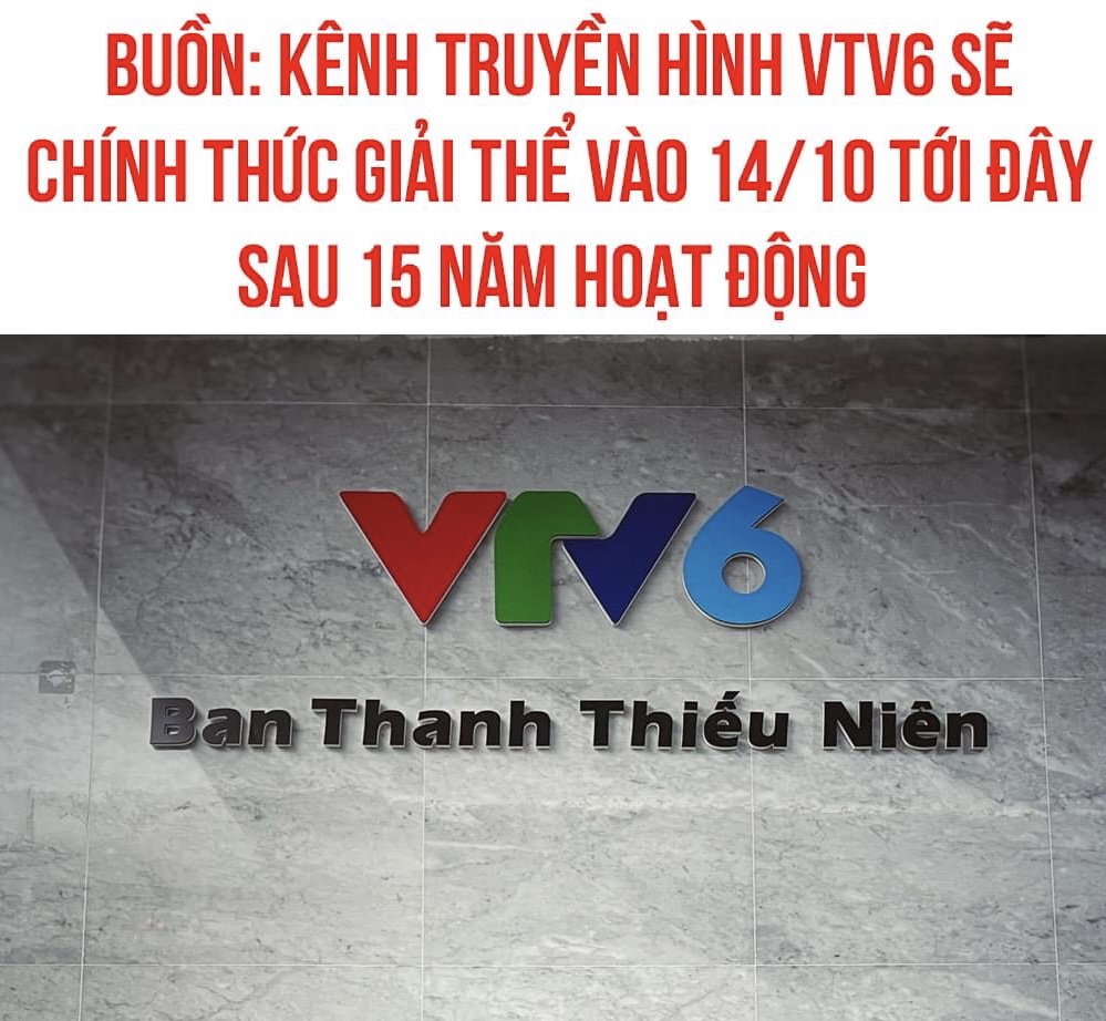 Sau 15 năm hoạt động, kênh truyền hình Thanh thiếu niên VTV6 của Đài Truyền hình Việt Nam sẽ...