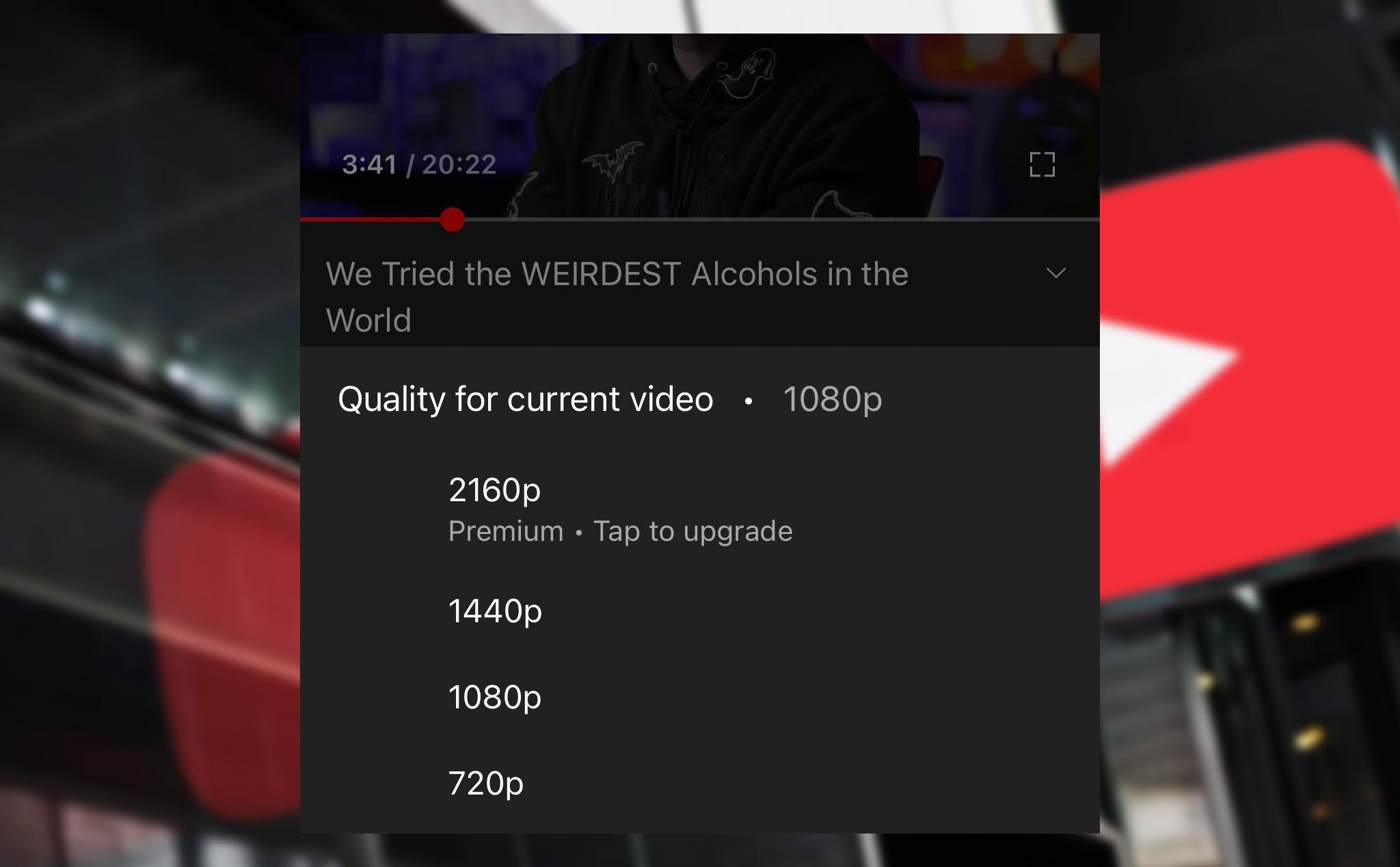 Sau này muốn xem clip 4K, anh em sẽ phải đóng tiền mua YouTube Premium?