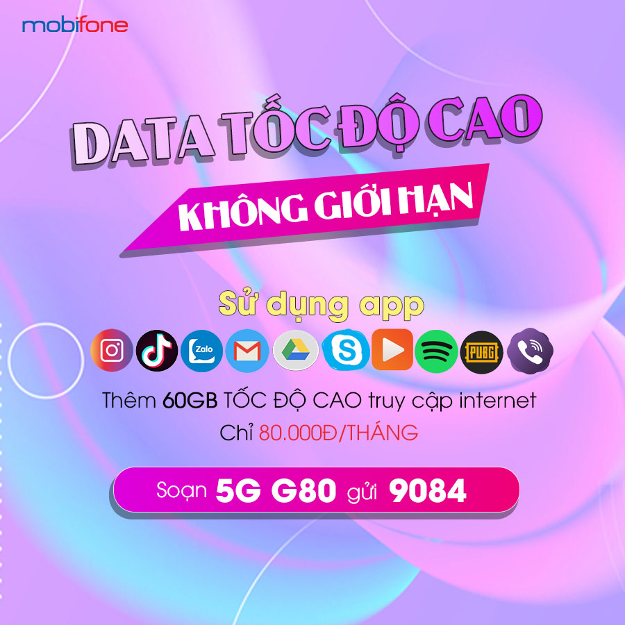 Cách Đăng Ký Gói Cước G80 MobiFone