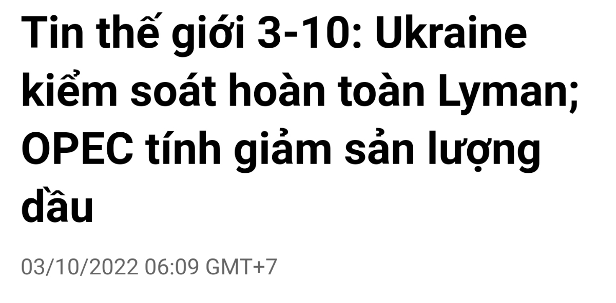 Chả cần m hút dầu bán nha OPEC, nếu quân U tiến vào giải phóng luôn Moskva. Ahihi