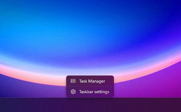 Shortcut Task Manger trên Taskbar Windows 11 đã xuất hiện trong bản cập nhật Insider mới